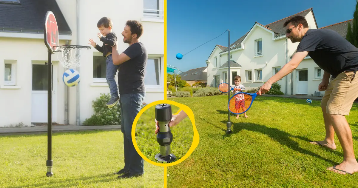 Basket-Ball ou speed-Ball, on peut changer d'activité en un seul geste