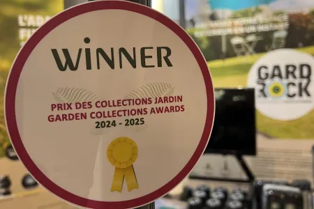 Prix remporté par les collections jardin Gard&Rock