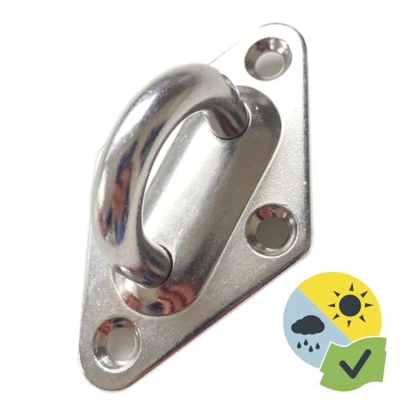 Pontet en inox Ø8 Gard&Rock