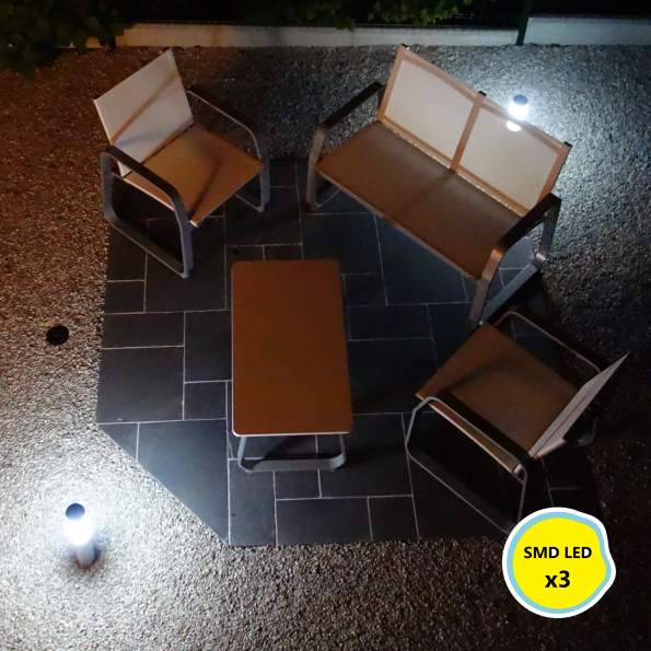 Plot solaire Gard&Rock à led SMD
