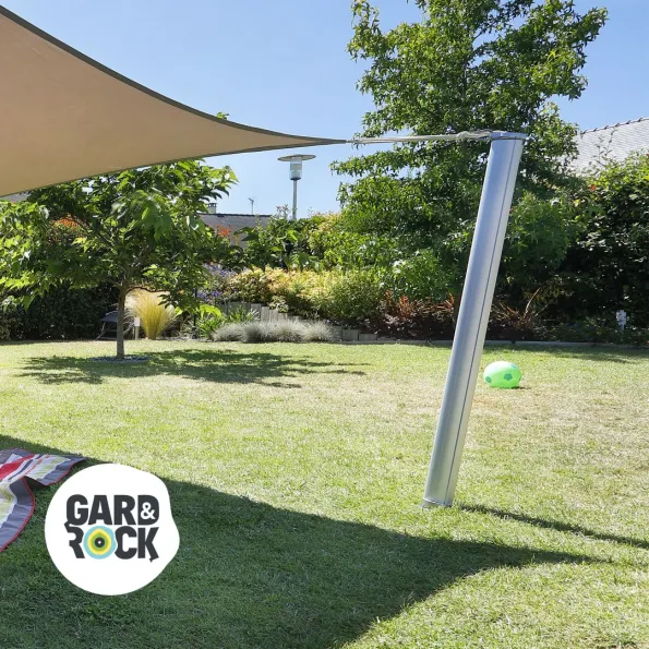 Corde pour fixation voile d'ombrage sur véranda ou pergola